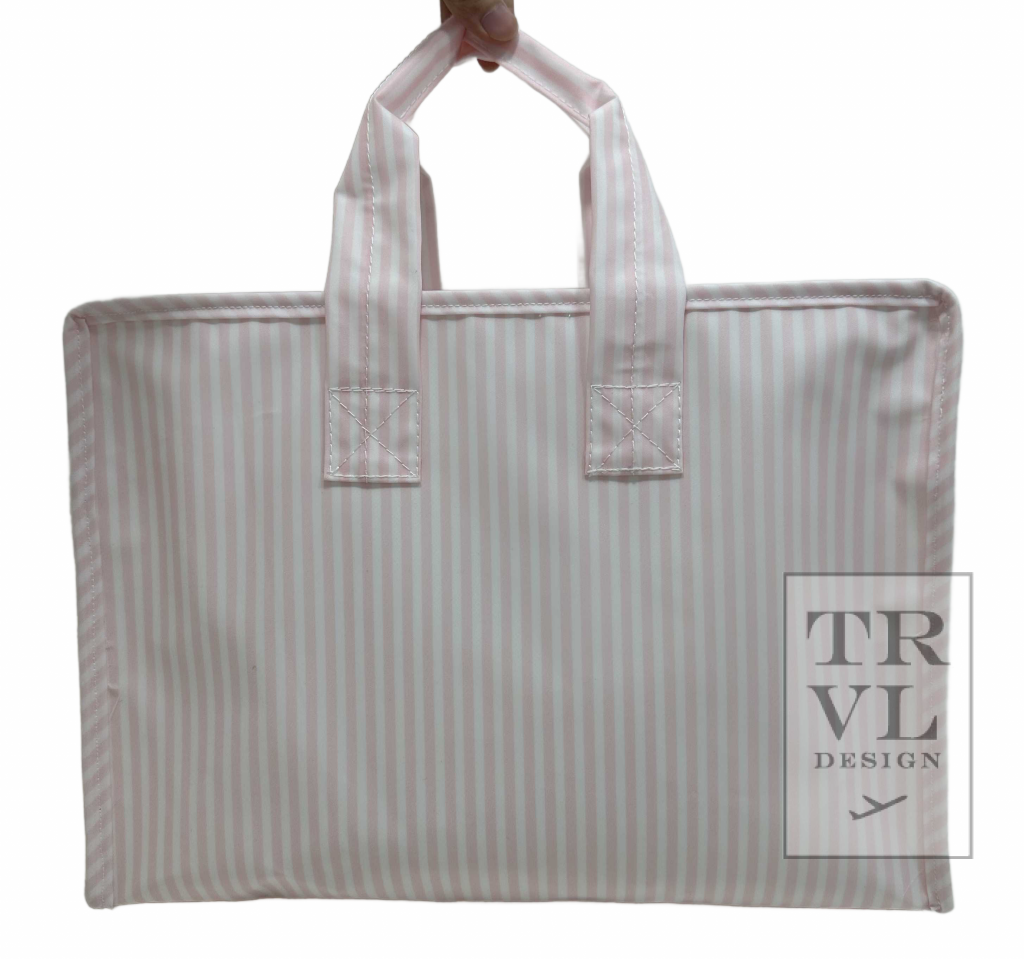 TRVL Carry-All Tote - Pimlico Stripe, 2 Colors