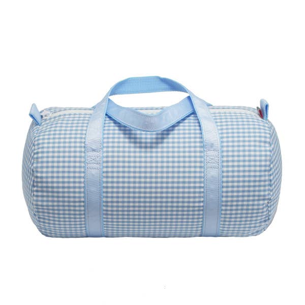 Gingham Mini Duffel, 2 Colors
