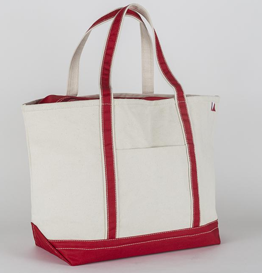 Classic Canvas Large Tote Bag