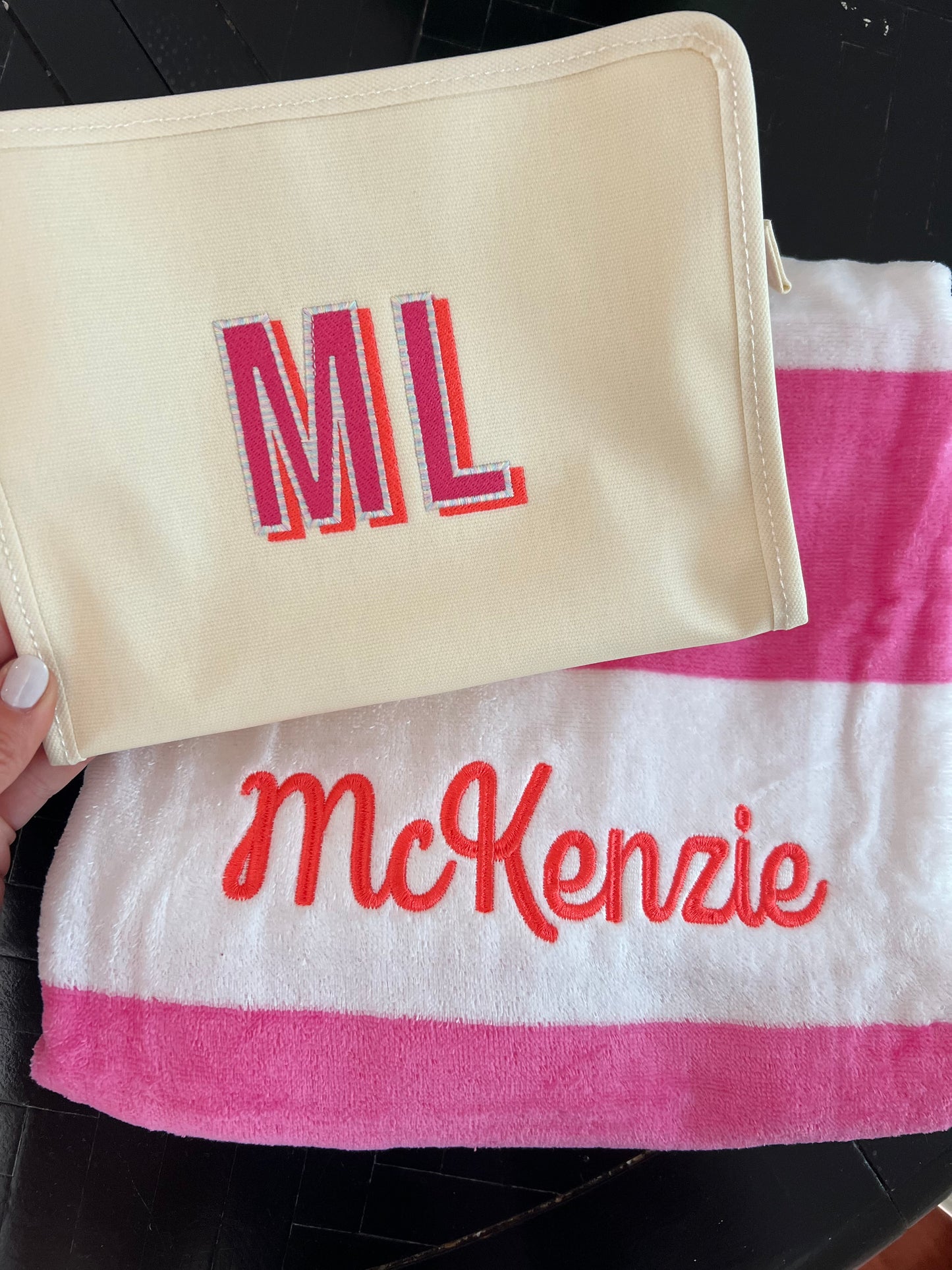 Personalized Camp Towels | 4 Color Options | Perfect for Camp & Travel