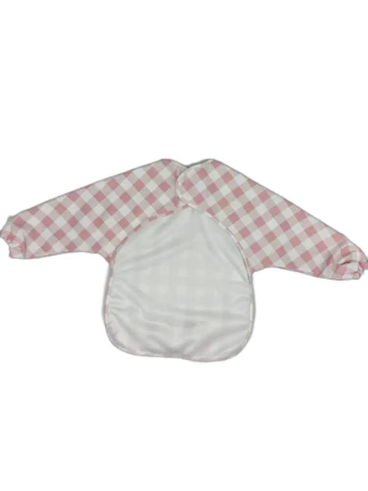 Gingham Catch-All Bib, 2 Colors