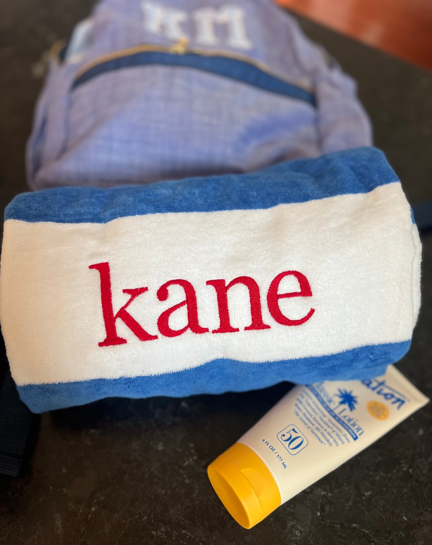 Personalized Camp Towels | 4 Color Options | Perfect for Camp & Travel