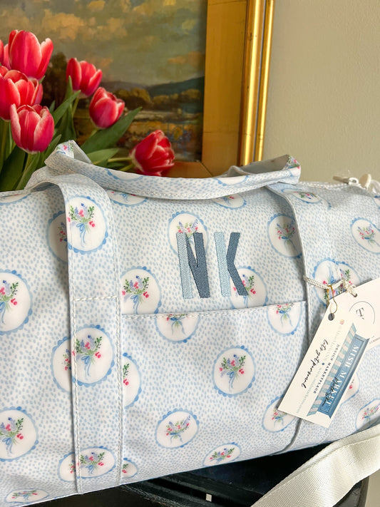 TRVL Weekender Duffel - Floral Medallion, 2 colors