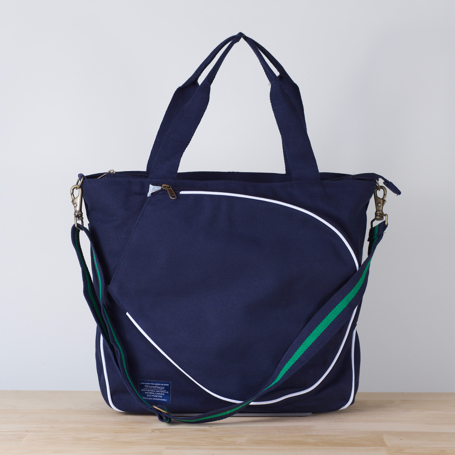 Canvas Tennis Tote