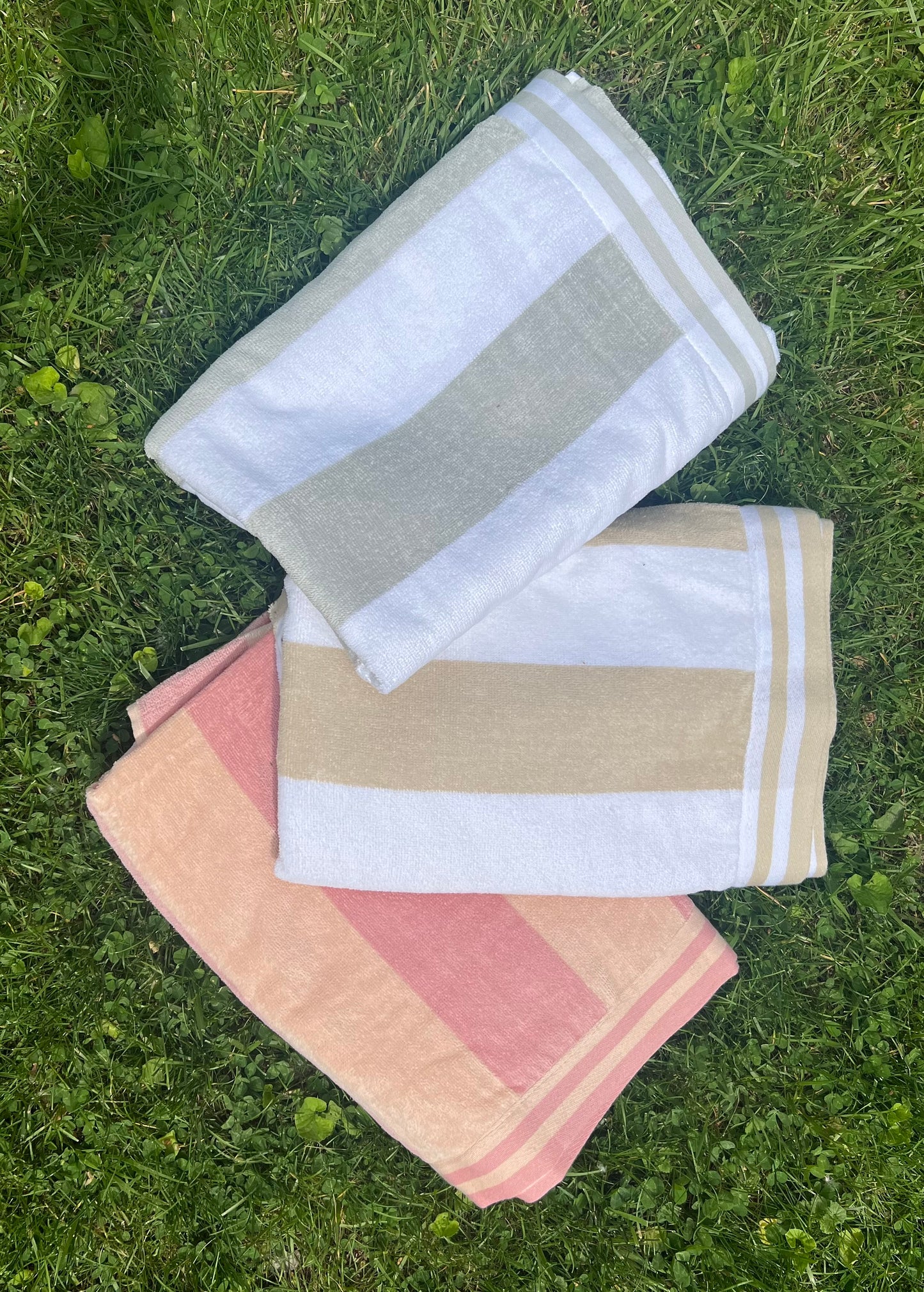 Striped Cabana Beach Towel