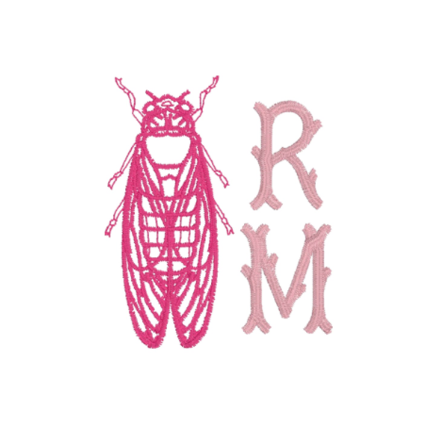 Girls Cicada Monogram Tank