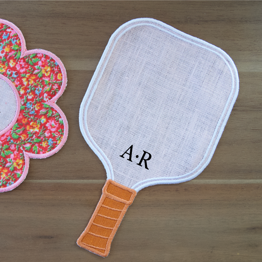 Pickleball Linen Cocktail Napkins