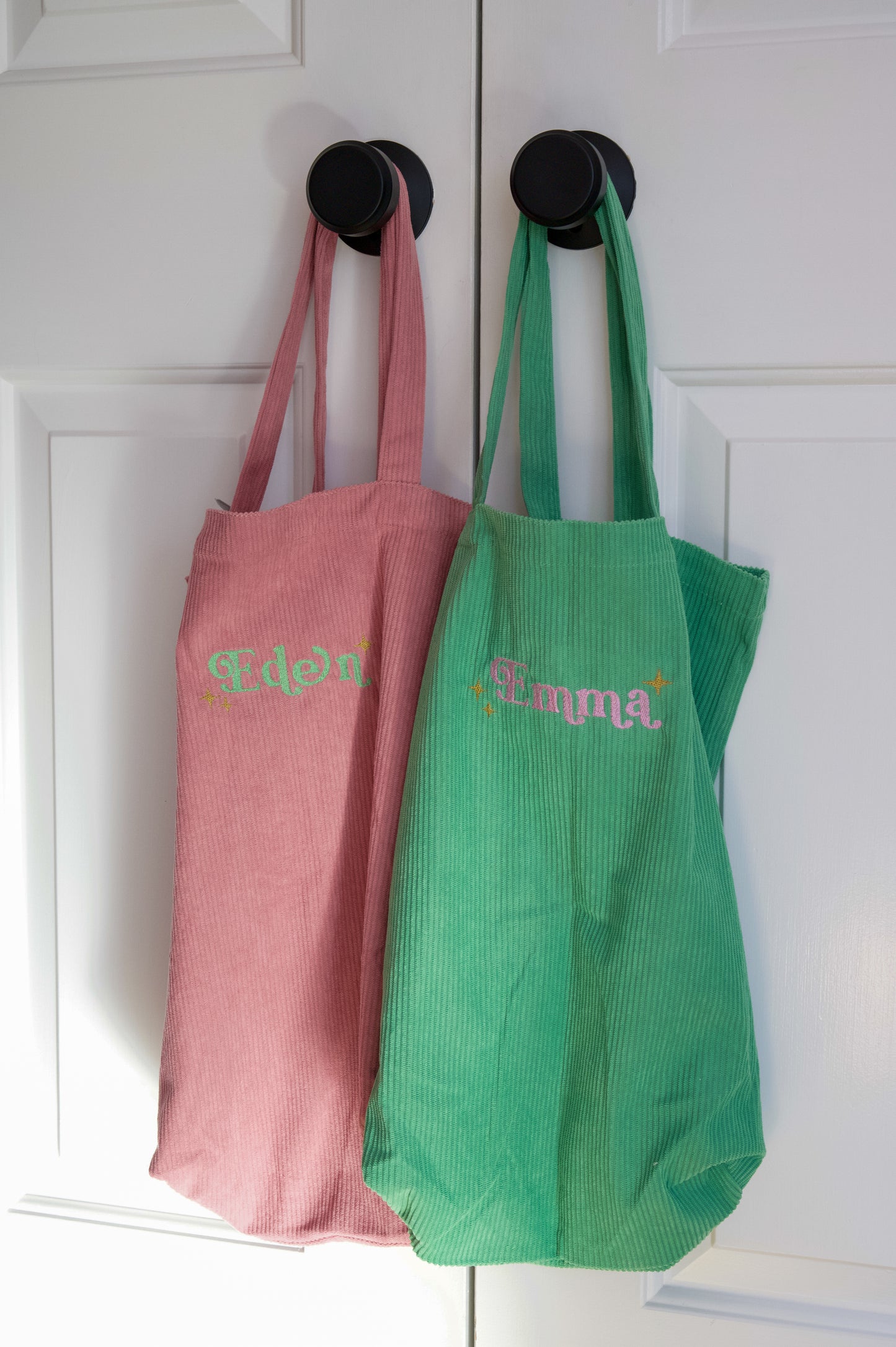 Slouchy Corduroy Tote Bag