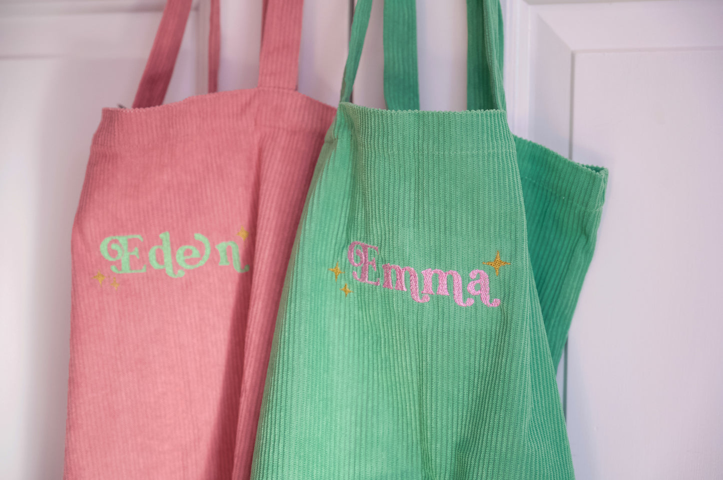 Slouchy Corduroy Tote Bag