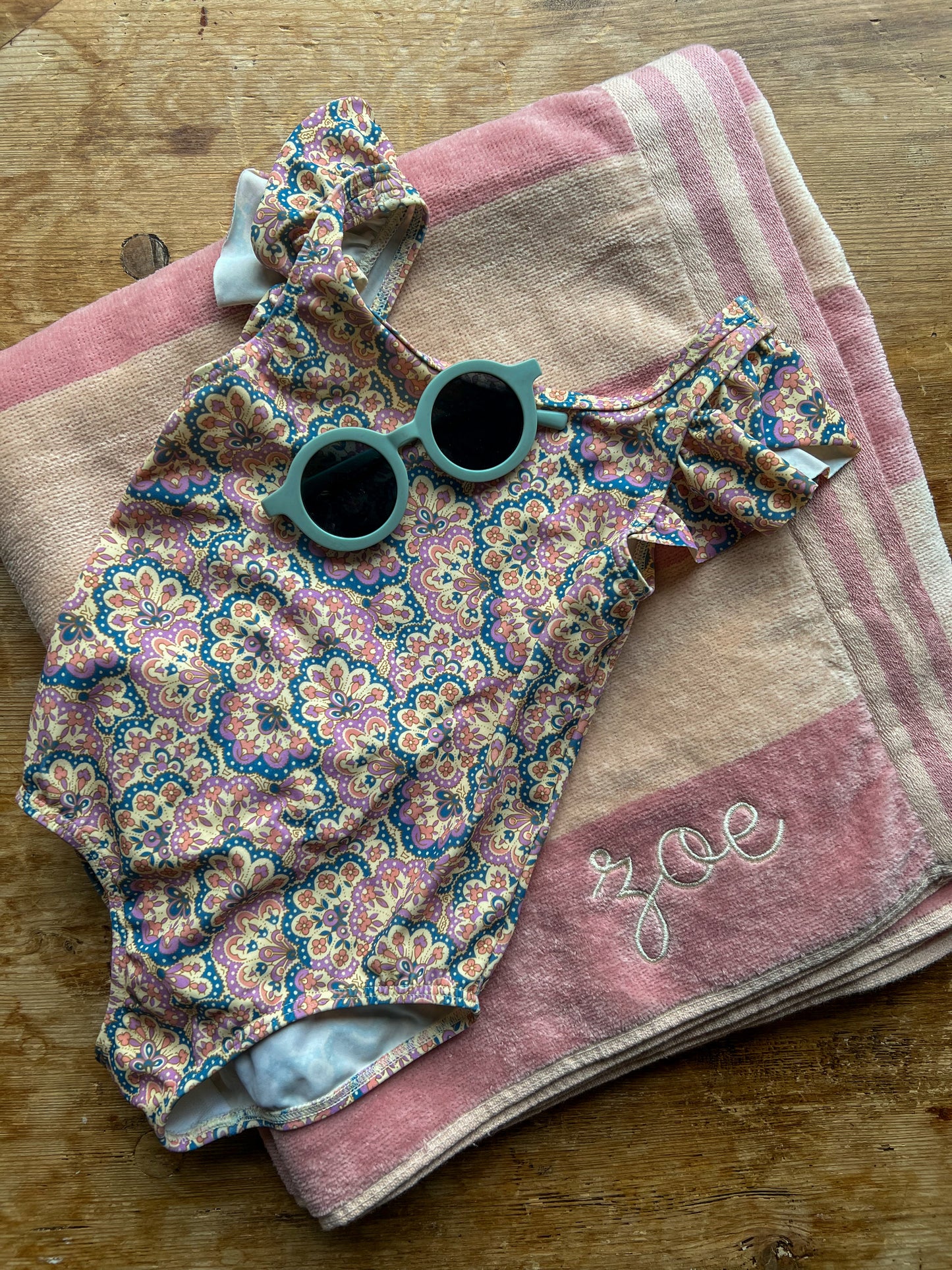 Striped Cabana Beach Towel