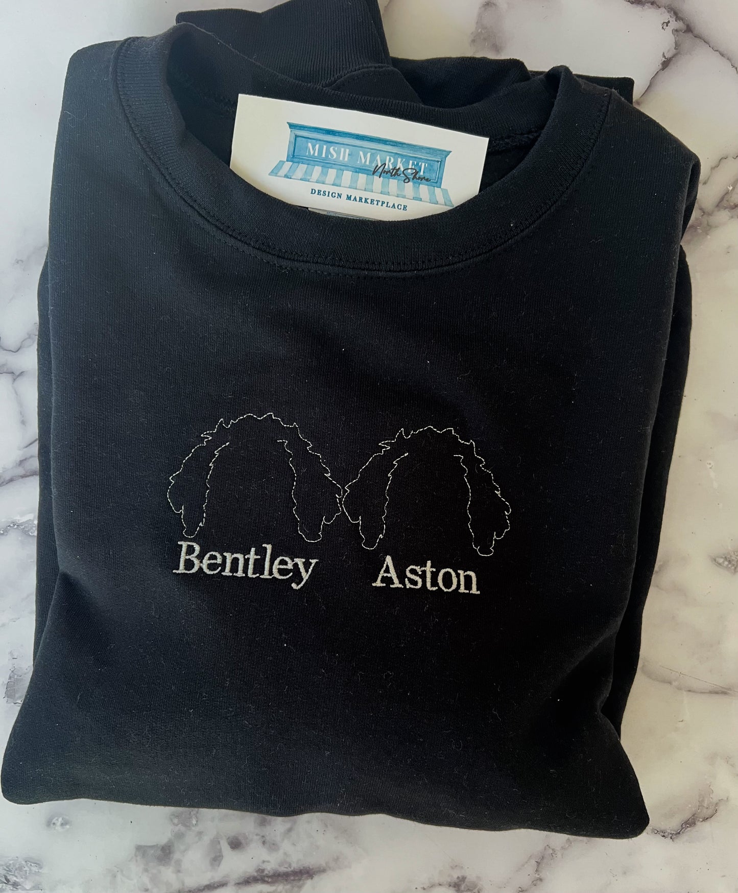 Adult Port & Co Custom Crewneck