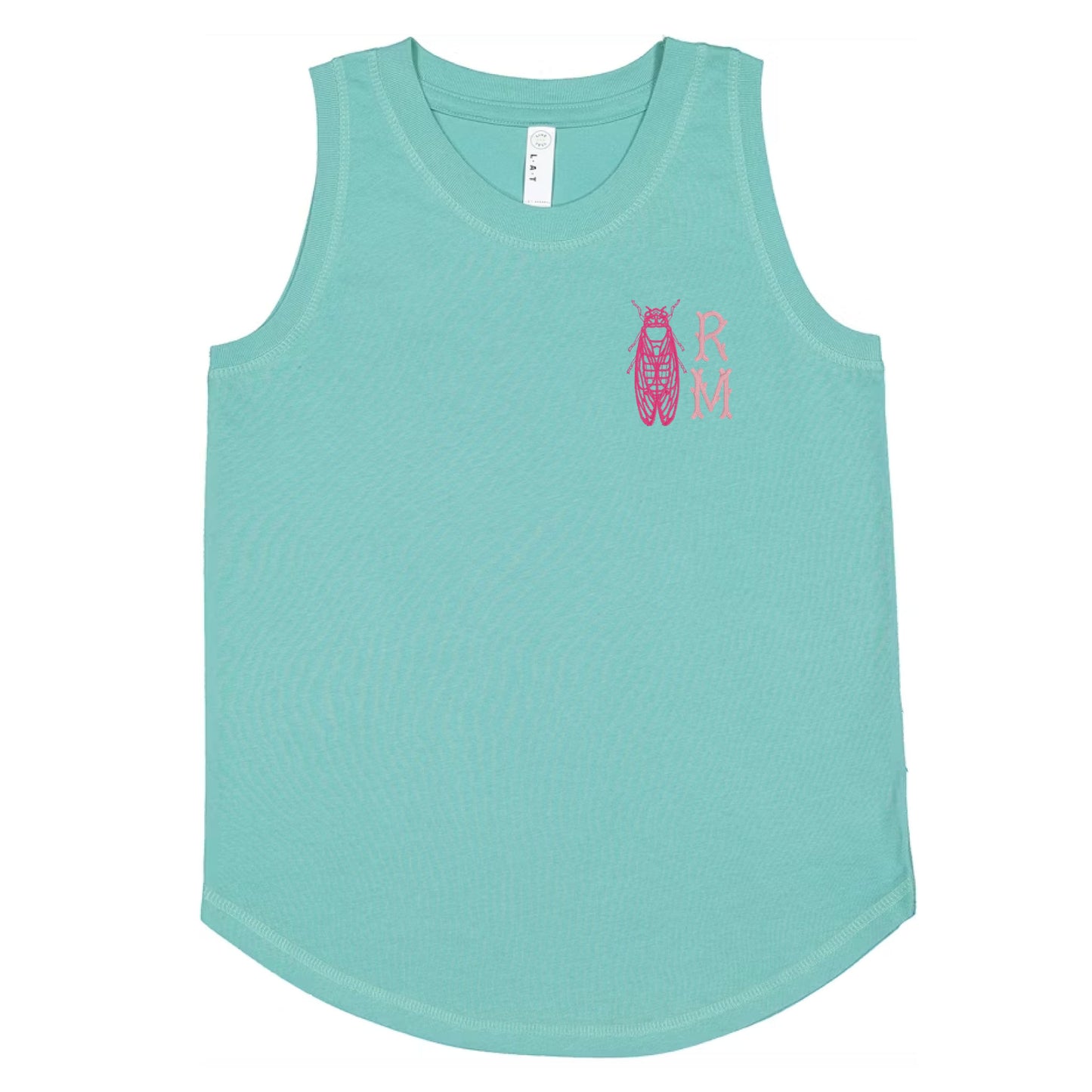Girls Cicada Monogram Tank
