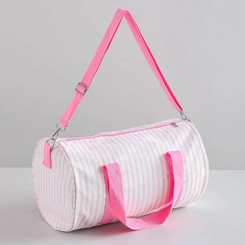 Striped Kids Duffel, 3 Colors