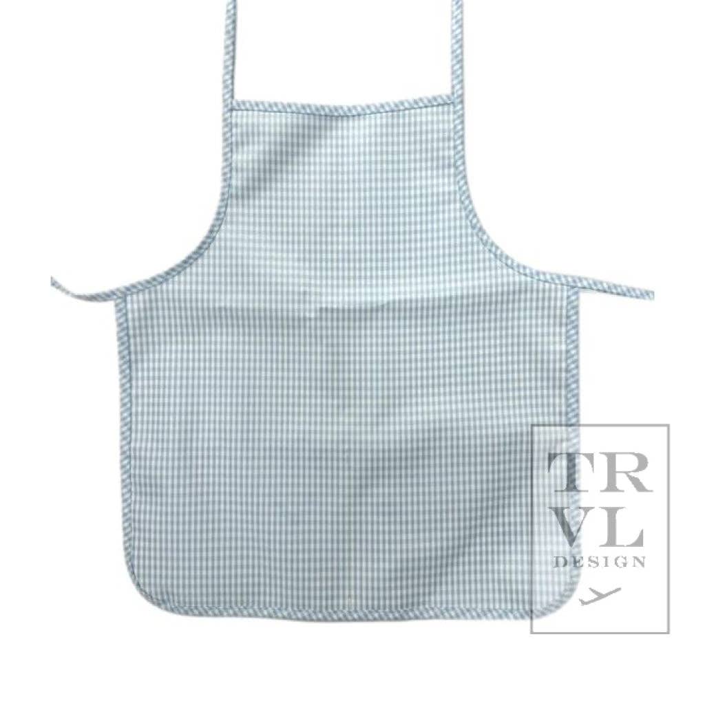 Kids Apron - Gingham Mist