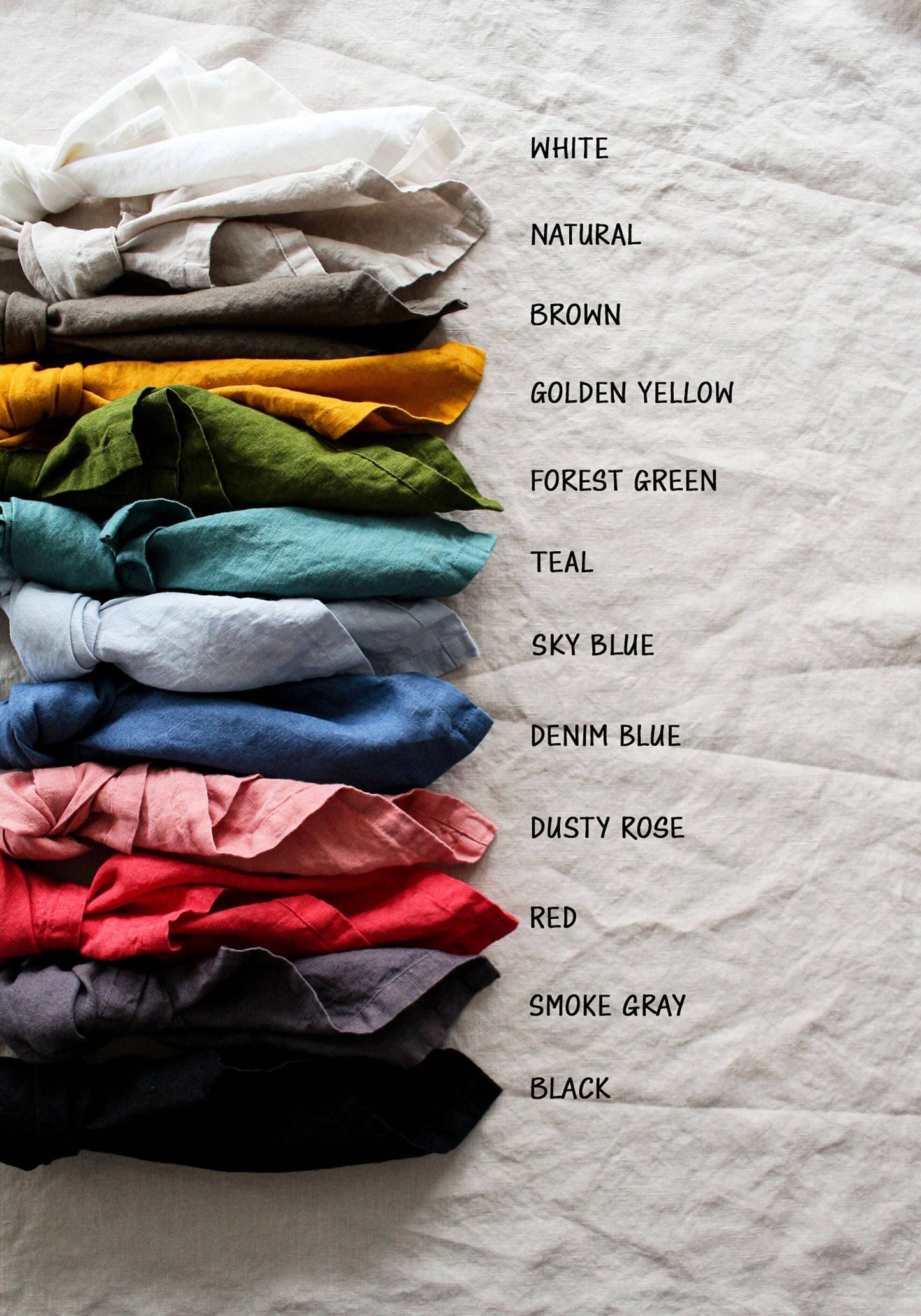 Natural Linen Napkins