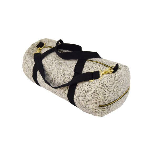 Cheetah Seersucker Weekend Duffel