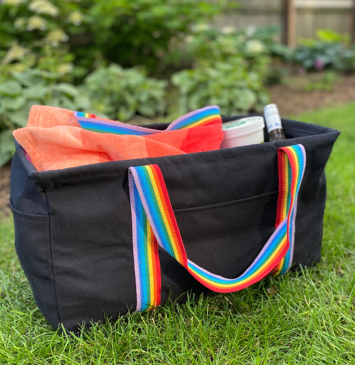 Carry All Extra Large Canvas Storage Tote