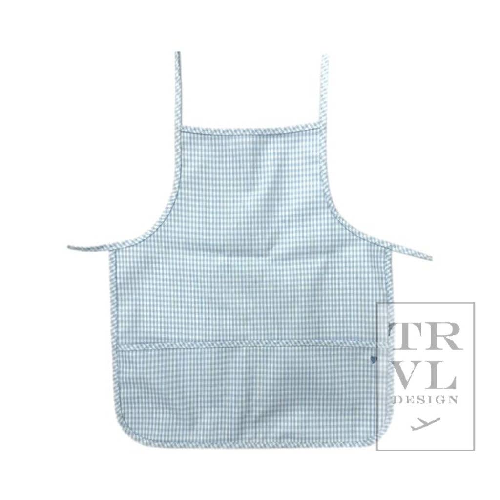 Kids Apron - Gingham Mist