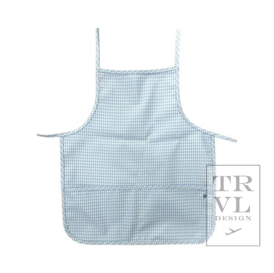 Kids Apron - Gingham Mist