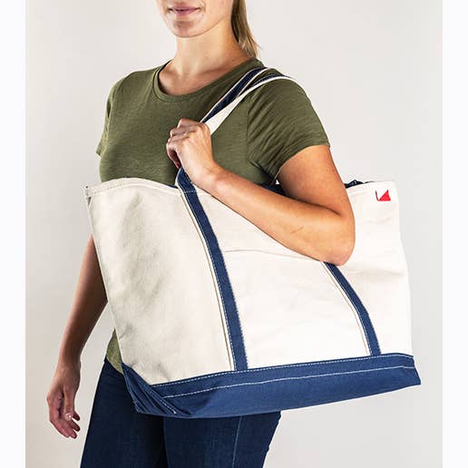 Classic Canvas Large Tote Bag