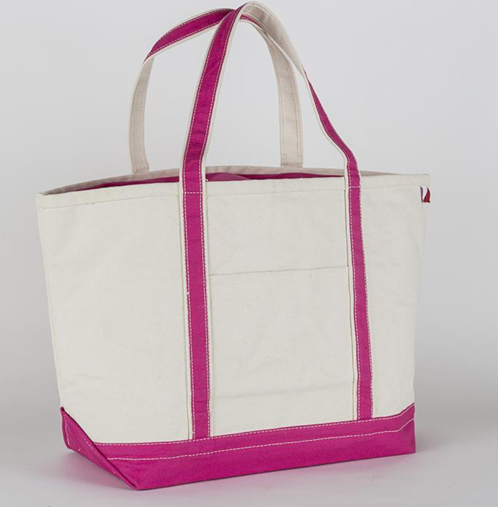 Classic Canvas Large Tote Bag