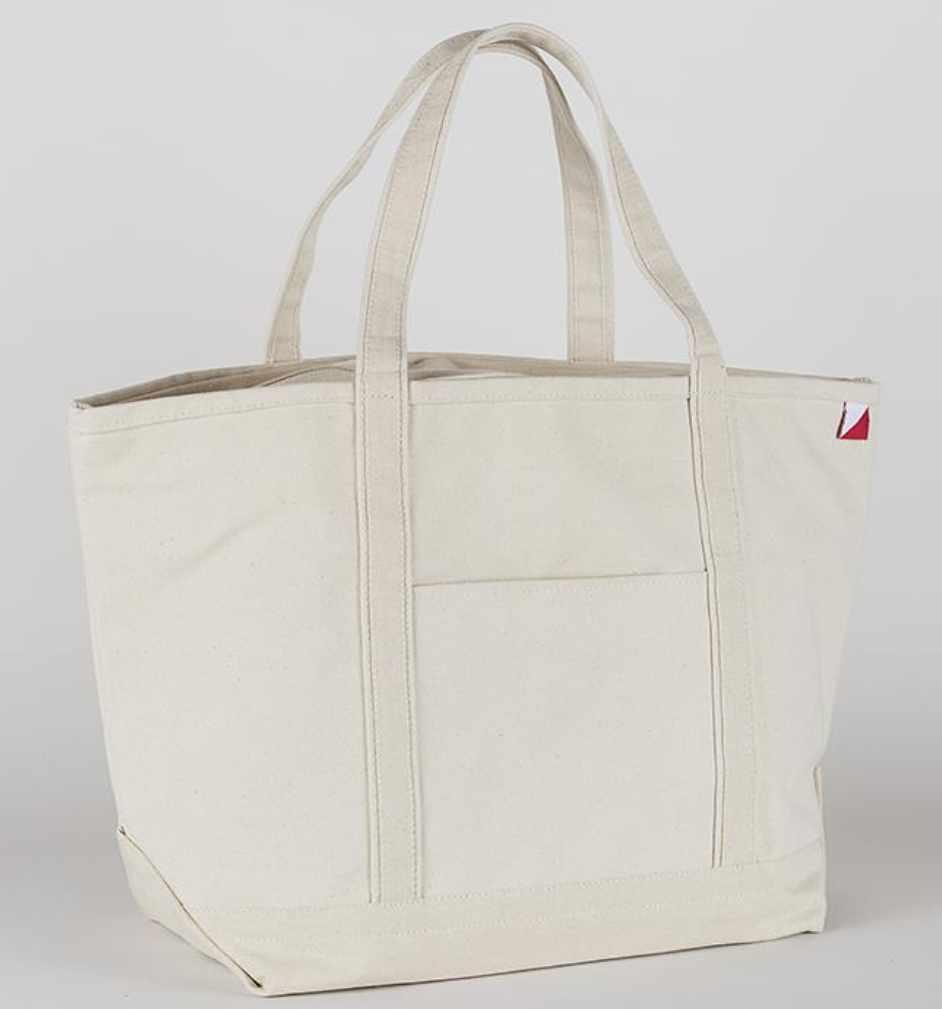 Classic Canvas Large Tote Bag