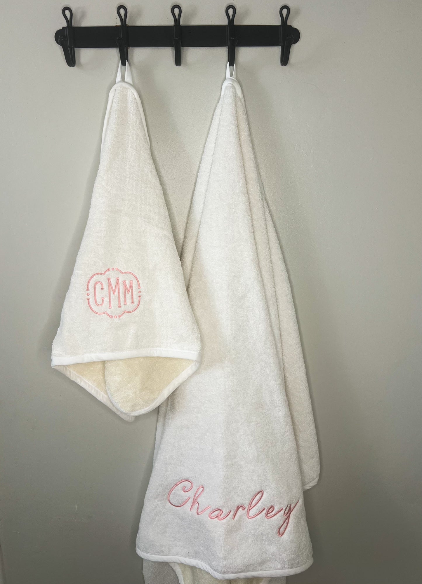 Two-Toned Spa Bath Towel