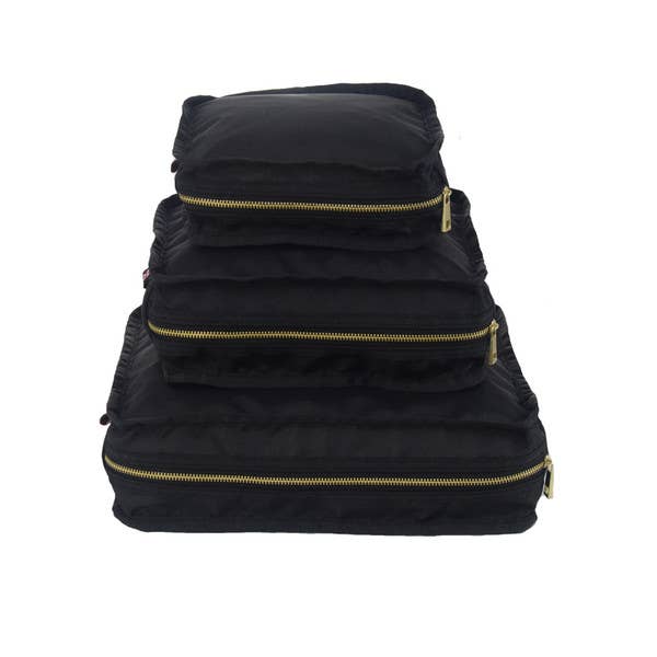 Black Nylon & Brass Packing Set