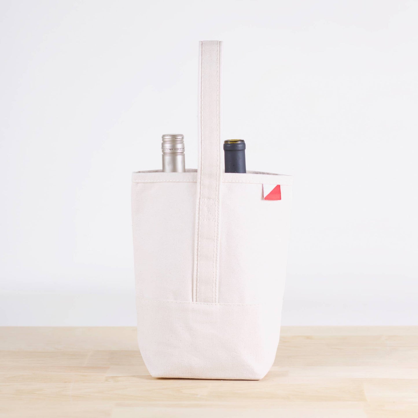 Double Bottle Canvas Wine Bag