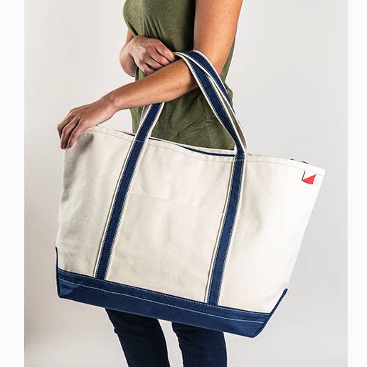 Classic Canvas Large Tote Bag
